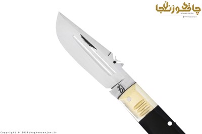 چاقوی دنده ای تاشو مدل کلاسیک اثر استاد تاران