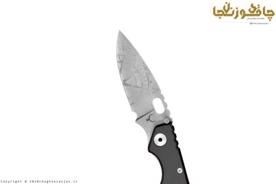 چاقوی جیبی و تاشو مدل استرایدر دستساز استاد بکائی