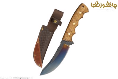 چاقوی طبیعتگردی و کمپینگ مدل خنجری هفت رنگ 