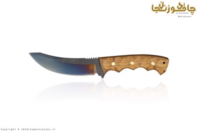چاقوی طبیعتگردی و کمپینگ مدل خنجری هفت رنگ 