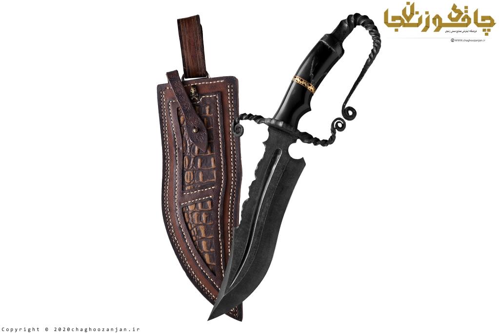 چاقوی کلکسیونی بووی طبیعتگردی مدل عقرب سیاه