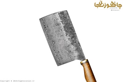 چاقوی صربستانی نسخه محدود شیروجین با تیغه فولاد دمشقی