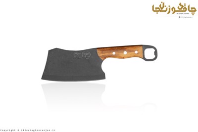 ساطور دست‌ساز مدل رعد همراه با غلاف 