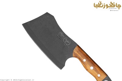 ساطور دست‌ساز مدل رعد همراه با غلاف 