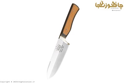 چاقوی سلاخی و قصابی ضدزنگ استاد عبادی دستساز