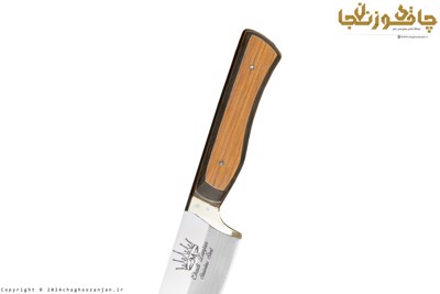 چاقوی سلاخی و قصابی ضدزنگ استاد عبادی دستساز