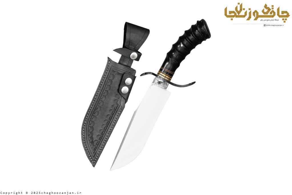 چاقوی سوپرکلکسیونی و خاص استاد مهدی فضلی با دسته شاخ غزال طبیعی